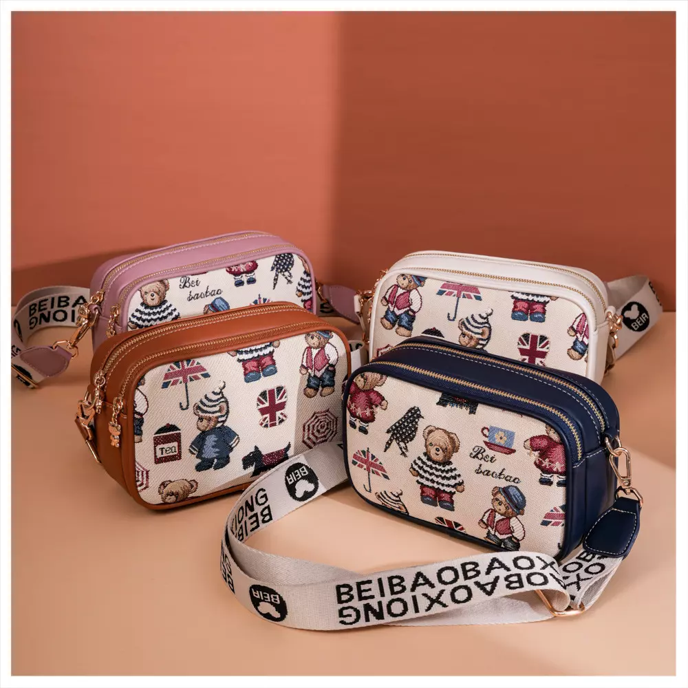 کیف رودوشی تدی BEIBAOBAO وارداتی 8545